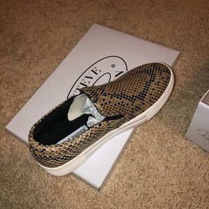 Steve Madden Slip-On Sneaker, Taupe Snake